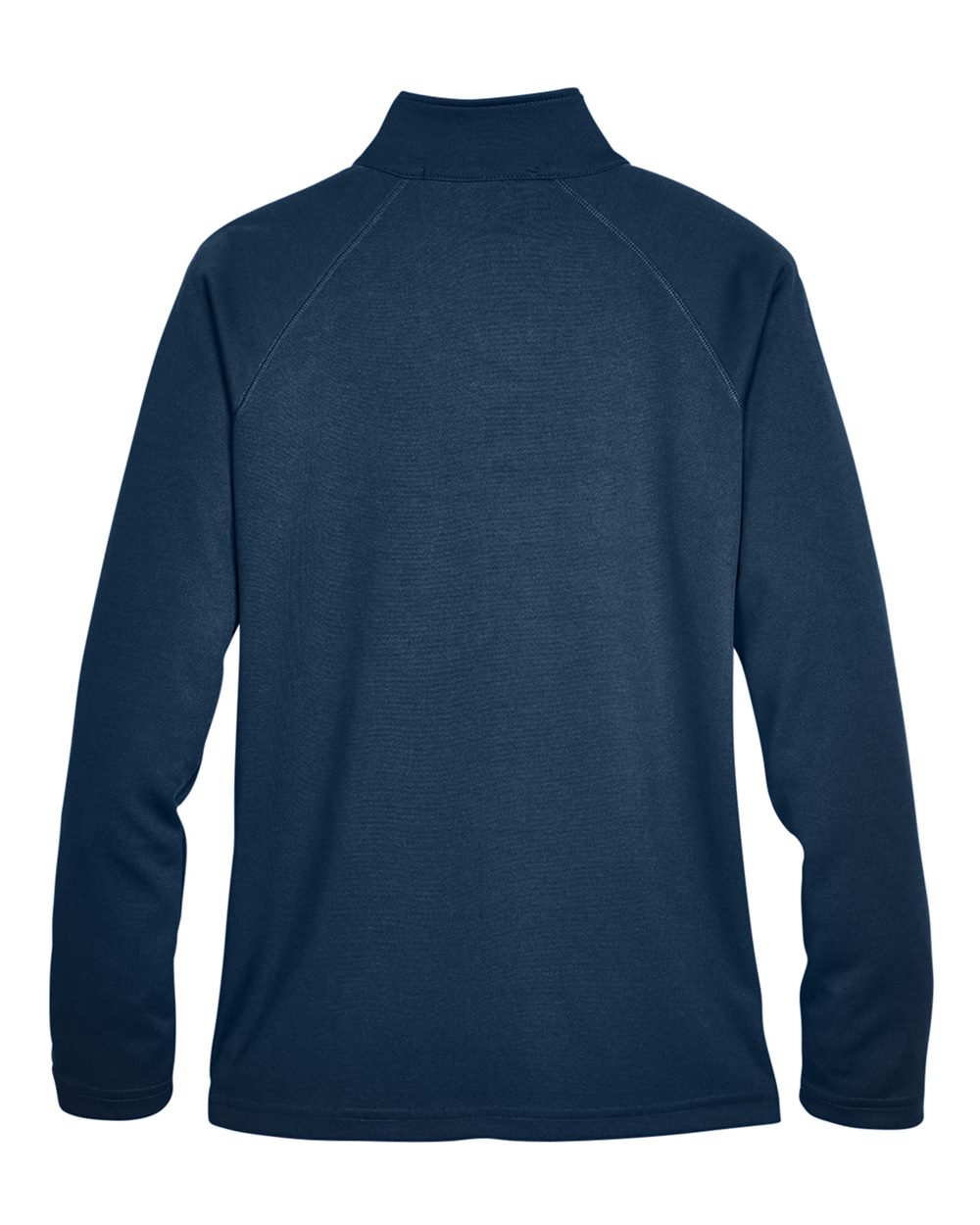 PE | Stretch Full-Zip Jacket (Women) — Navy, back view