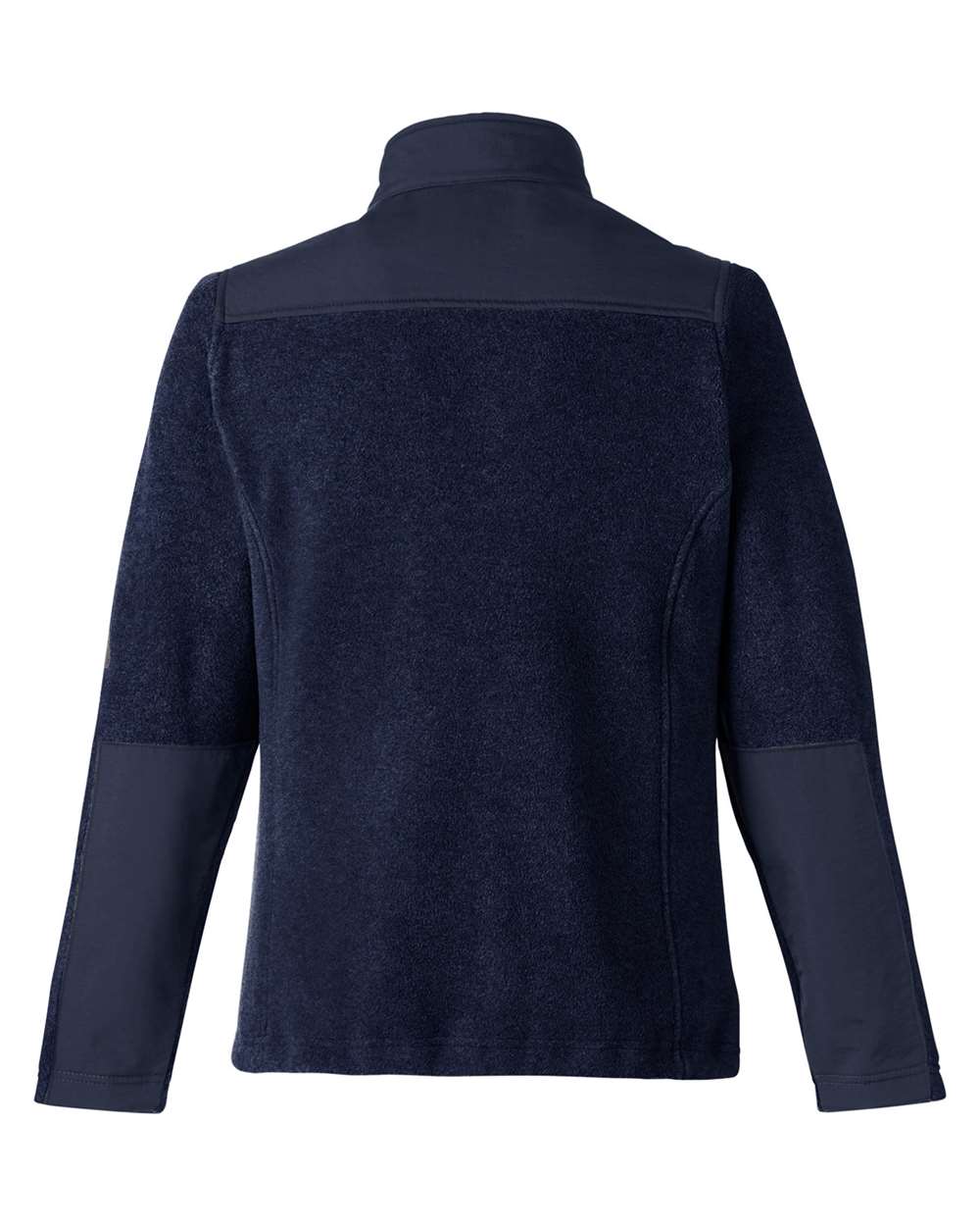 OJA / PE | Hybrid Full-Zip (Women) — Classic Navy/Classic Navy, back view